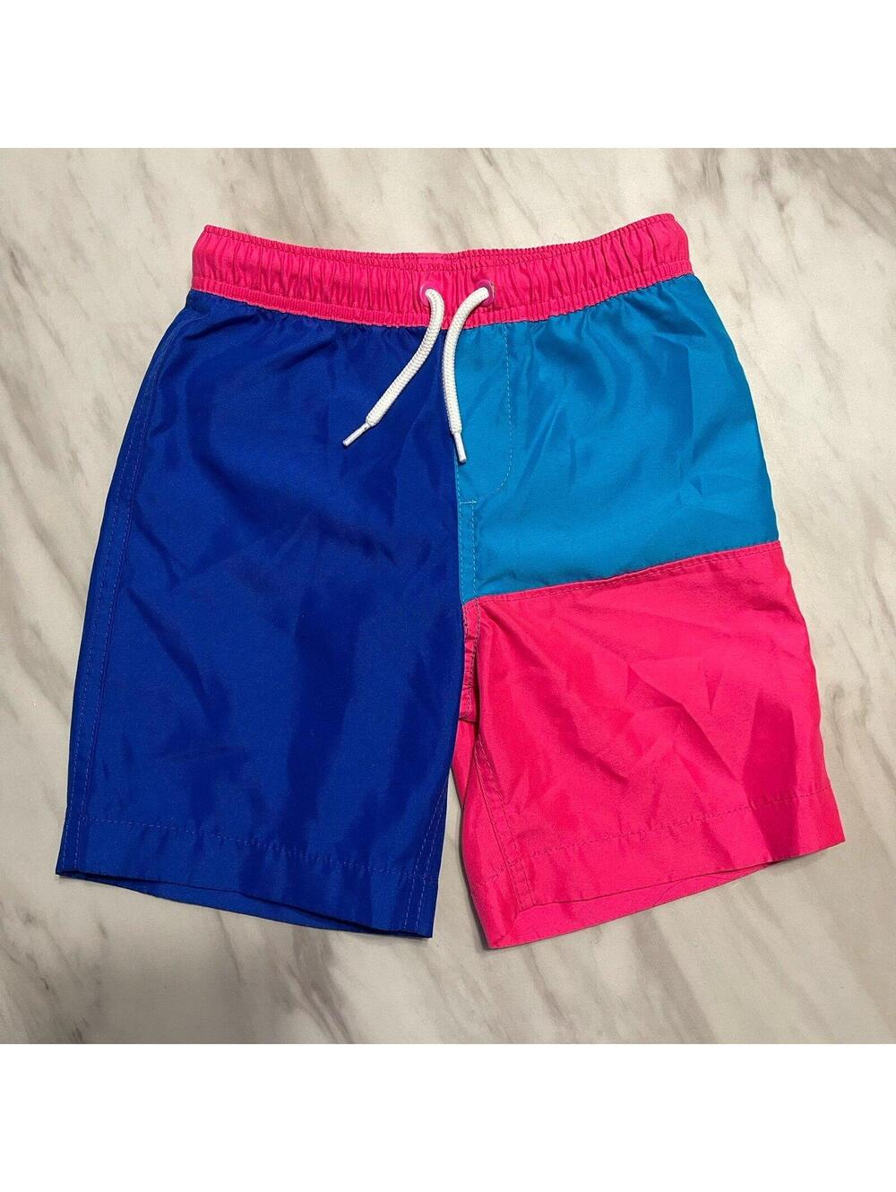 Lands End Boy’s Size 4/5 XS Swim Trunks